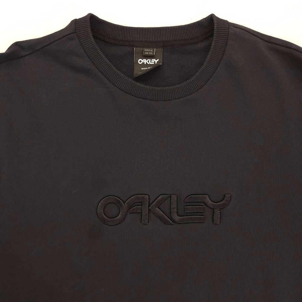 Obey Casual Crew Neck Long Sleeve Graphic Shirt Mens Size XL Black 16966